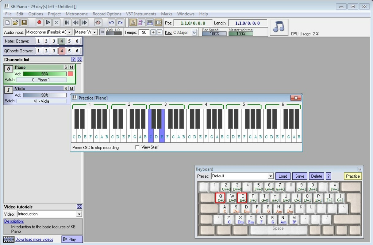 KBPiano 2.5.1 feature
