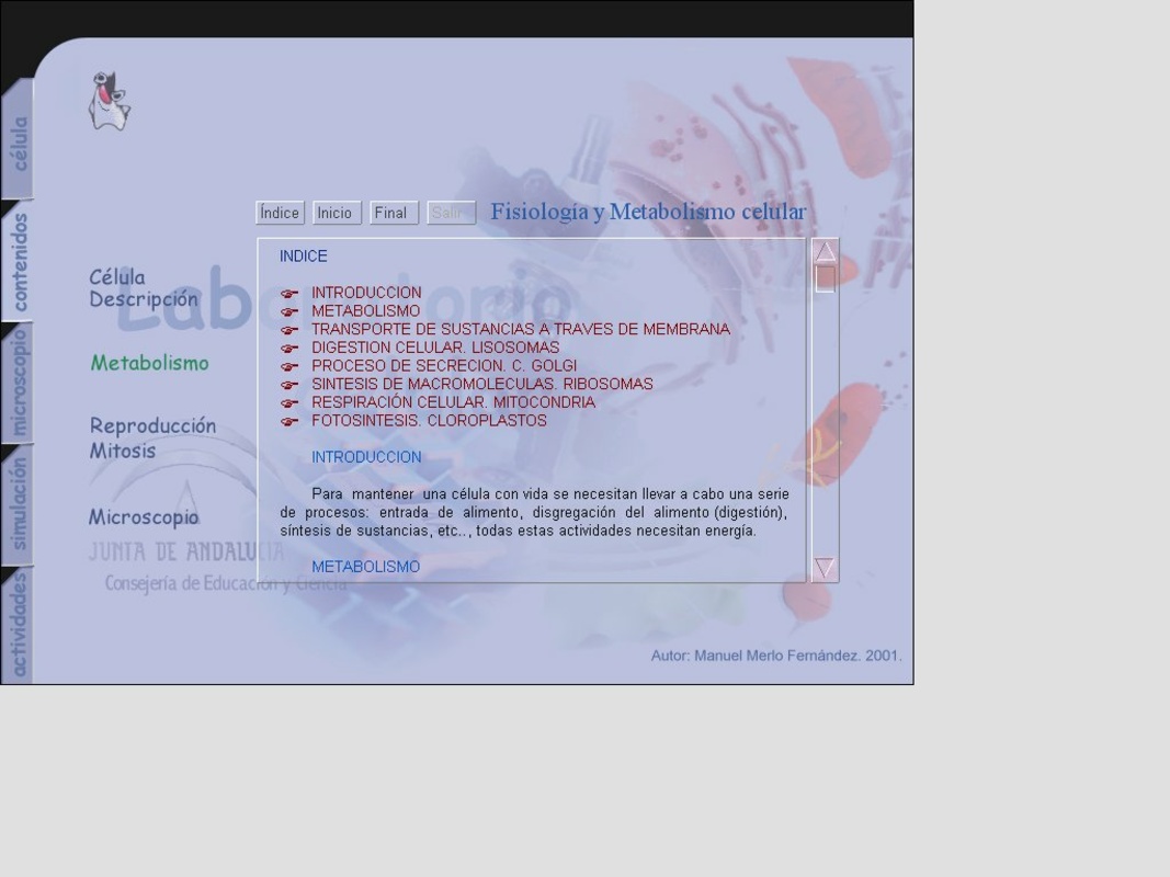Laboratorio Celular 1.0 for Windows Screenshot 1