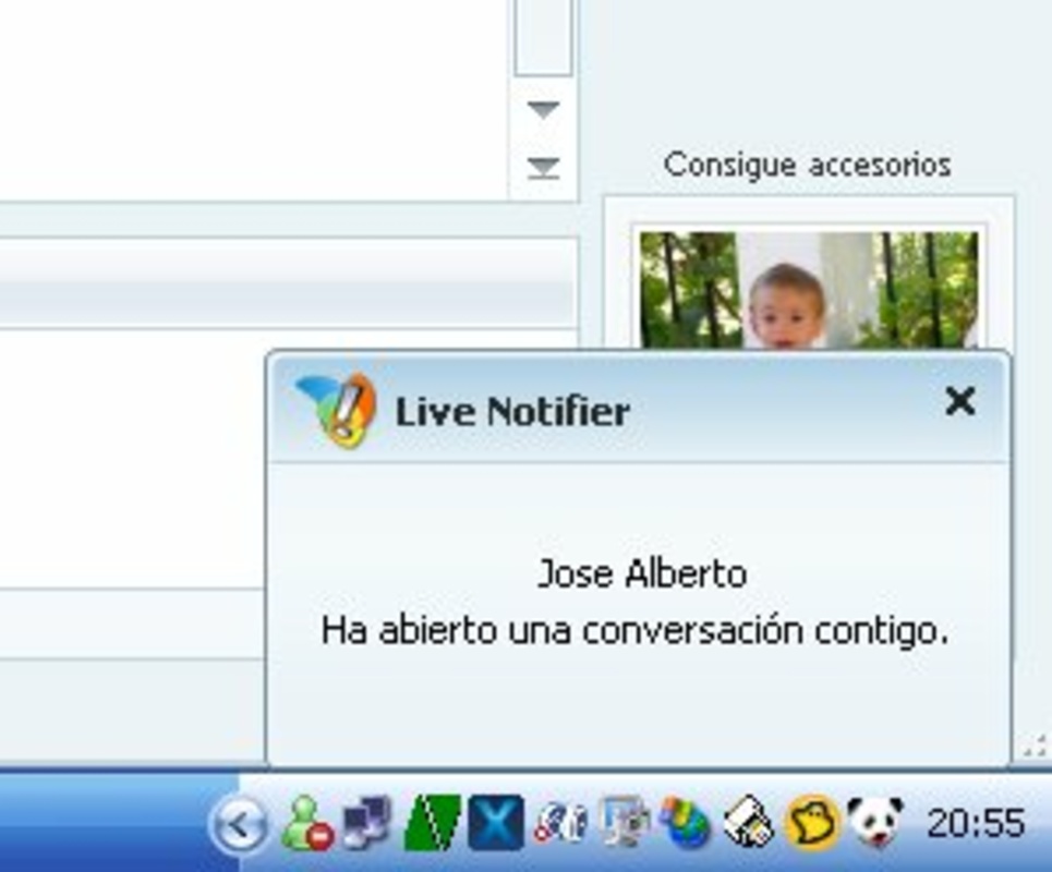 Live Notifier 1.10 for Windows Screenshot 1