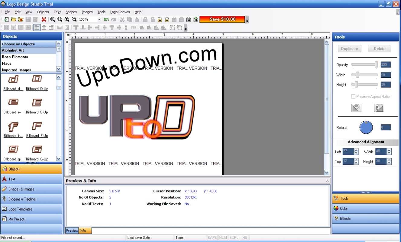 Logo Design Studio 3.5.2.0 for Windows Screenshot 1