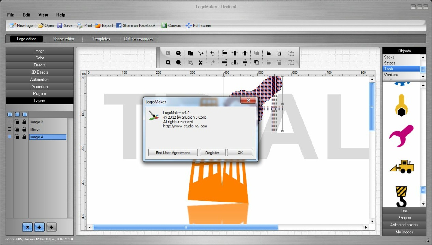 LogoMaker 4.0 for Windows Screenshot 1