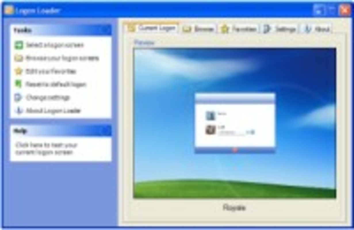Logon Loader 3.0 for Windows Screenshot 1