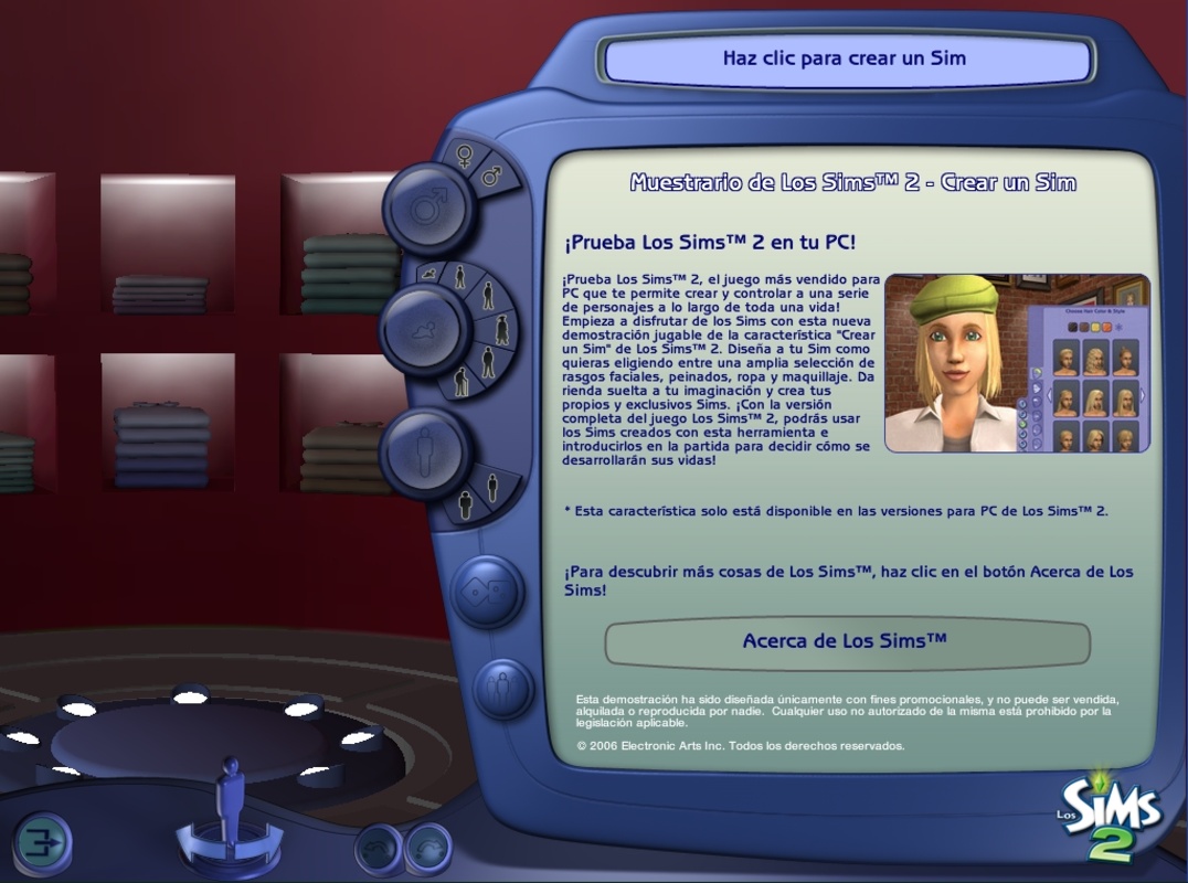 Los Sims 2  for Windows Screenshot 1