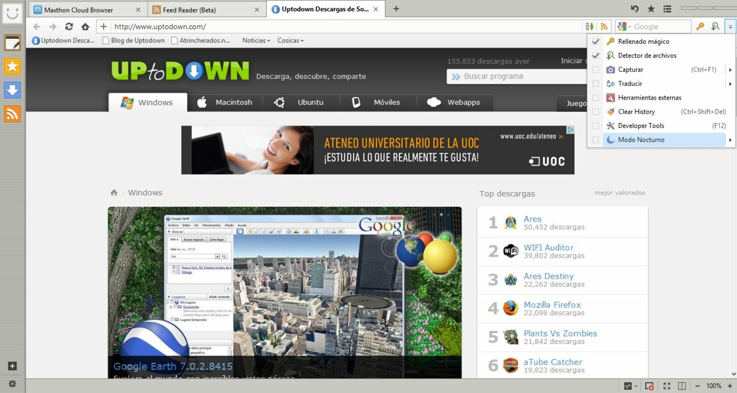 Maxthon Portable 4.9.5.1000 feature