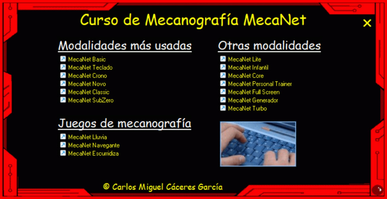 MecaNet 24.03.10 for Windows Screenshot 1