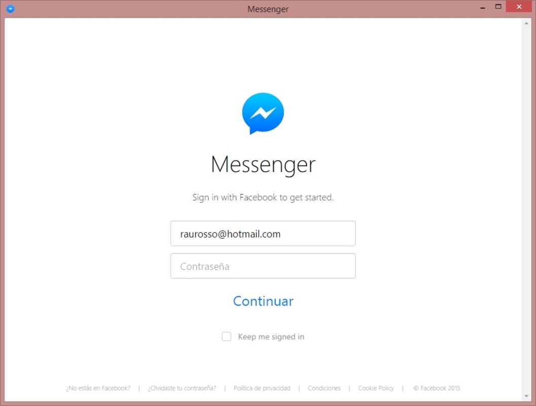 Messenger for Desktop 1.4.3 for Windows Screenshot 4