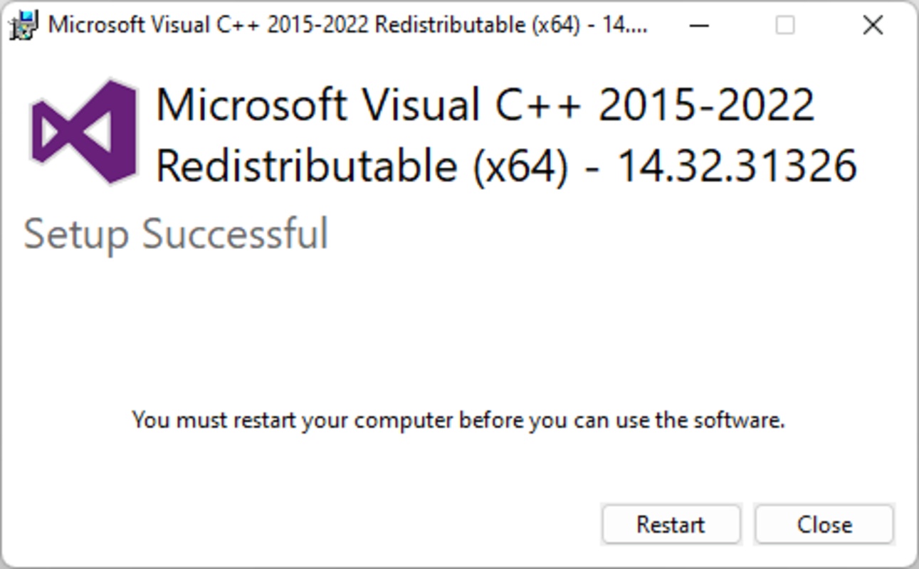 Microsoft Visual C++ Redistributable 14.38.33135.0 for Windows Screenshot 3