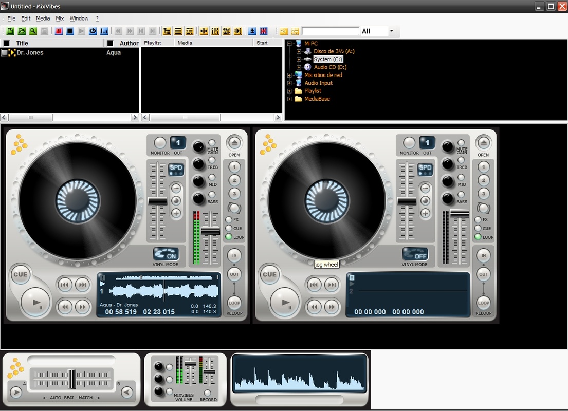 MixVibes 3DEX 6.21 for Windows Screenshot 1