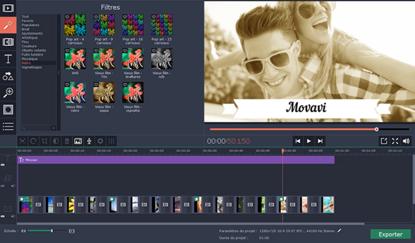 Movavi Video Editor 2024 24.2.1 for Windows Screenshot 6