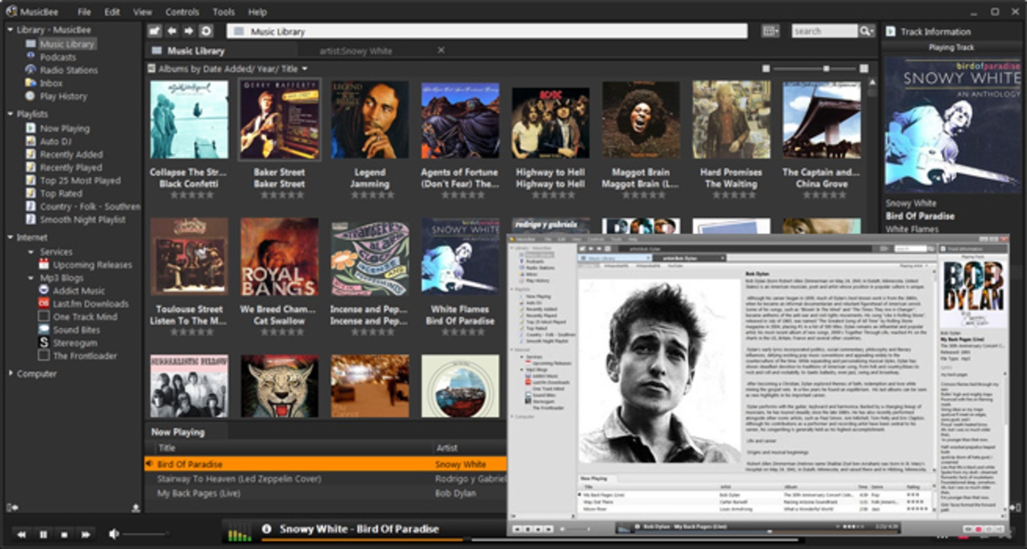 MusicBee 3.5.8698 for Windows Screenshot 1