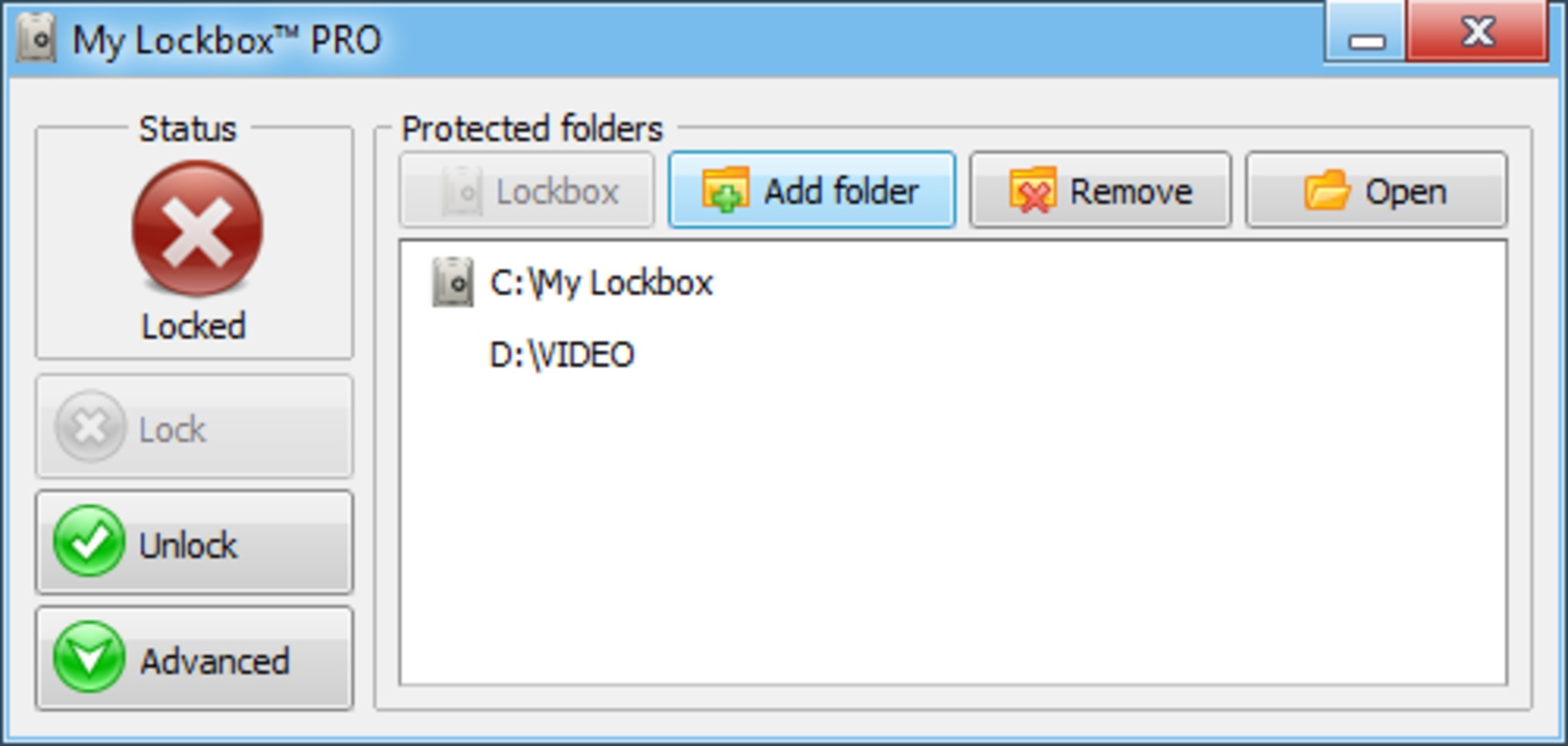 My Lockbox 3.7.2 for Windows Screenshot 1