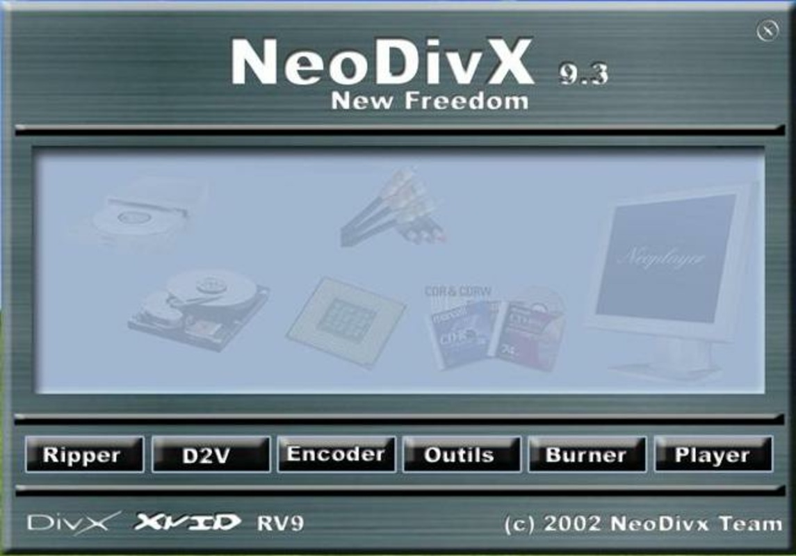 NeoDivx 2006 1.2.95 for Windows Screenshot 1