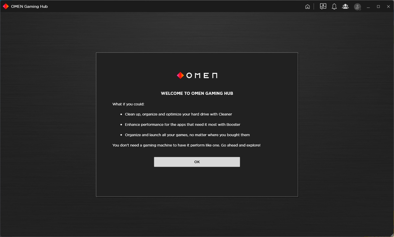 HP OMEN Gaming Hub 1101.2402.4.0 feature