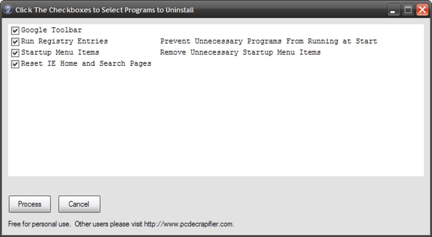 PC Decrapifier 3.0.1 for Windows Screenshot 1