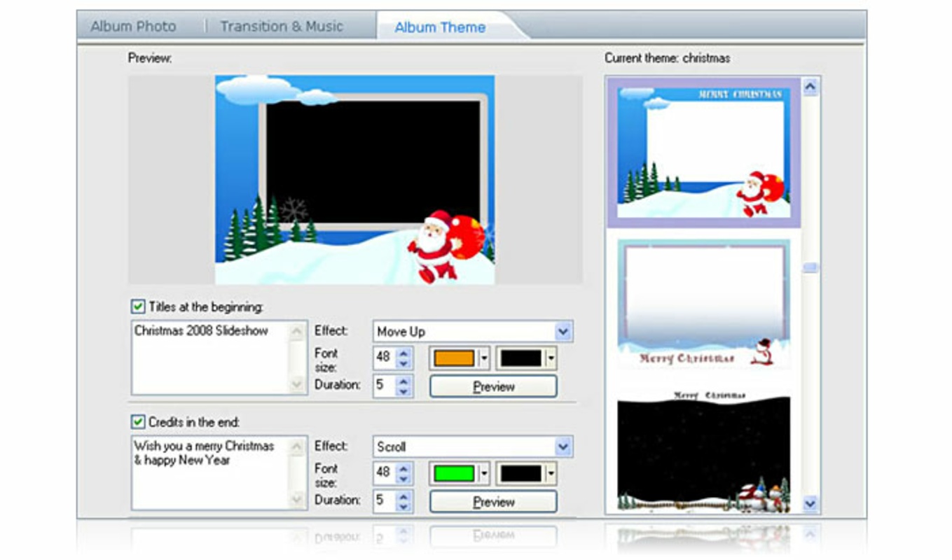 Photo DVD Maker 8.53 for Windows Screenshot 1