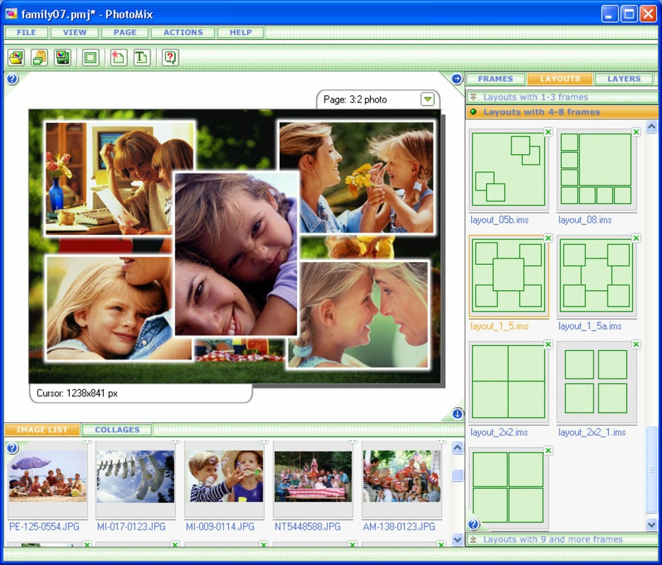 PhotoMix 5.3 for Windows Screenshot 1