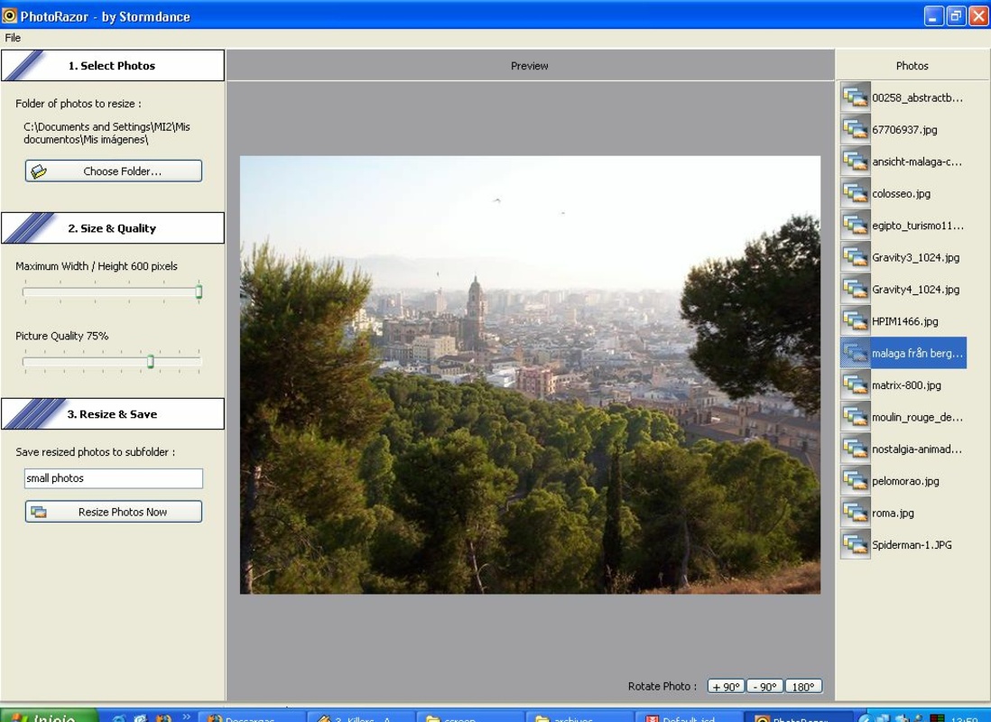 PhotoRazor 2.5 for Windows Screenshot 1