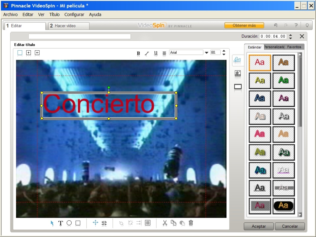 Pinnacle VideoSpin 2.0 for Windows Screenshot 1