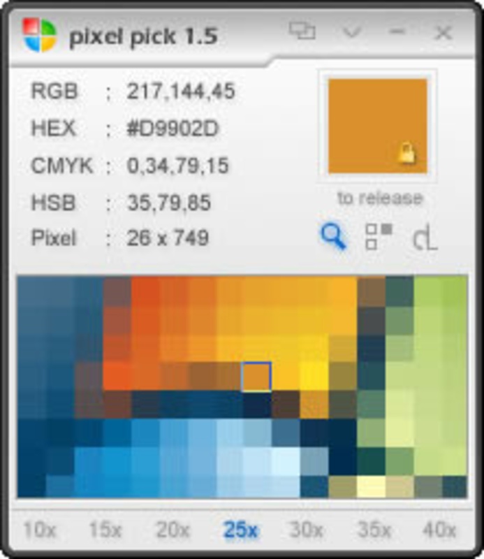 Pixel Pick 1.0 for Windows Screenshot 1