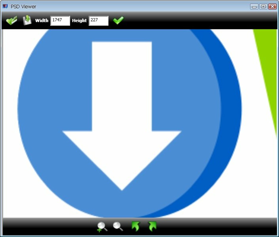PSD Viewer 3.2 for Windows Screenshot 1