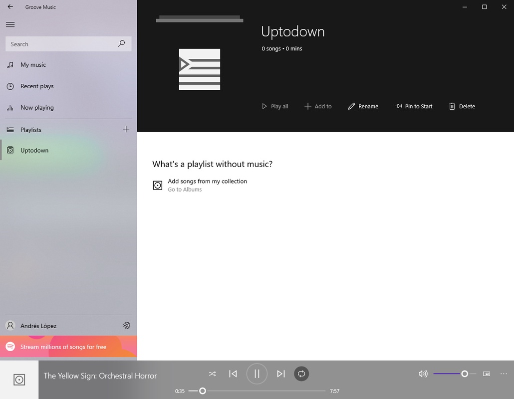 Groove Music 11.2402.6.0 for Windows Screenshot 4