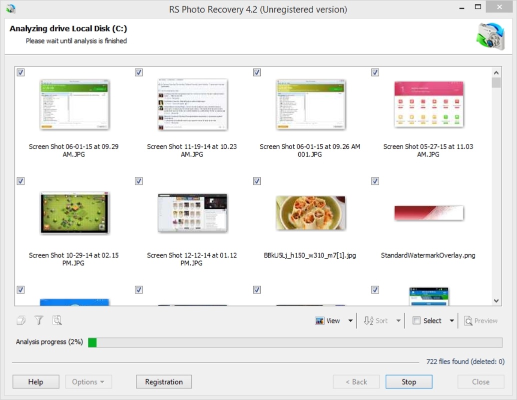 RS Photo Recovery 4.9 for Windows Screenshot 1