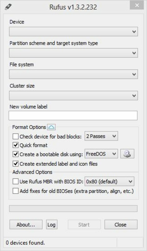Rufus Portable 4.4 feature