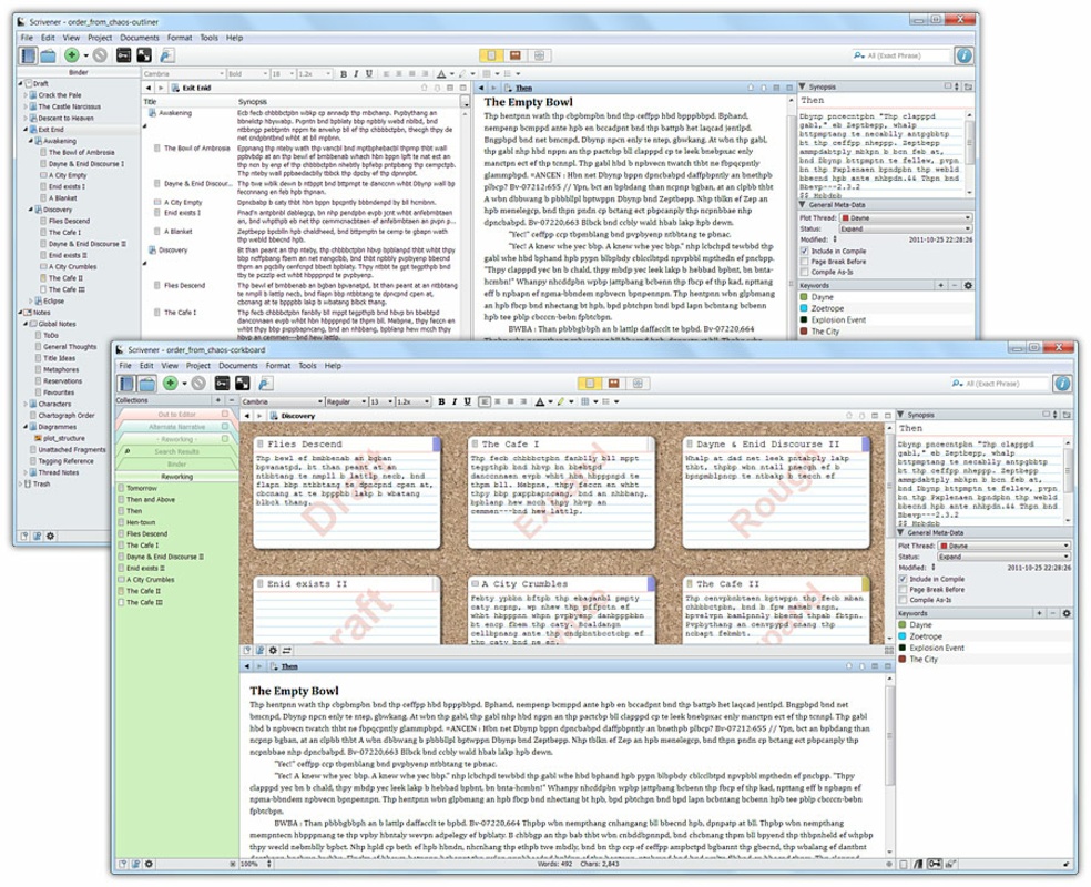 Scrivener 3.1.5.1 for Windows Screenshot 1