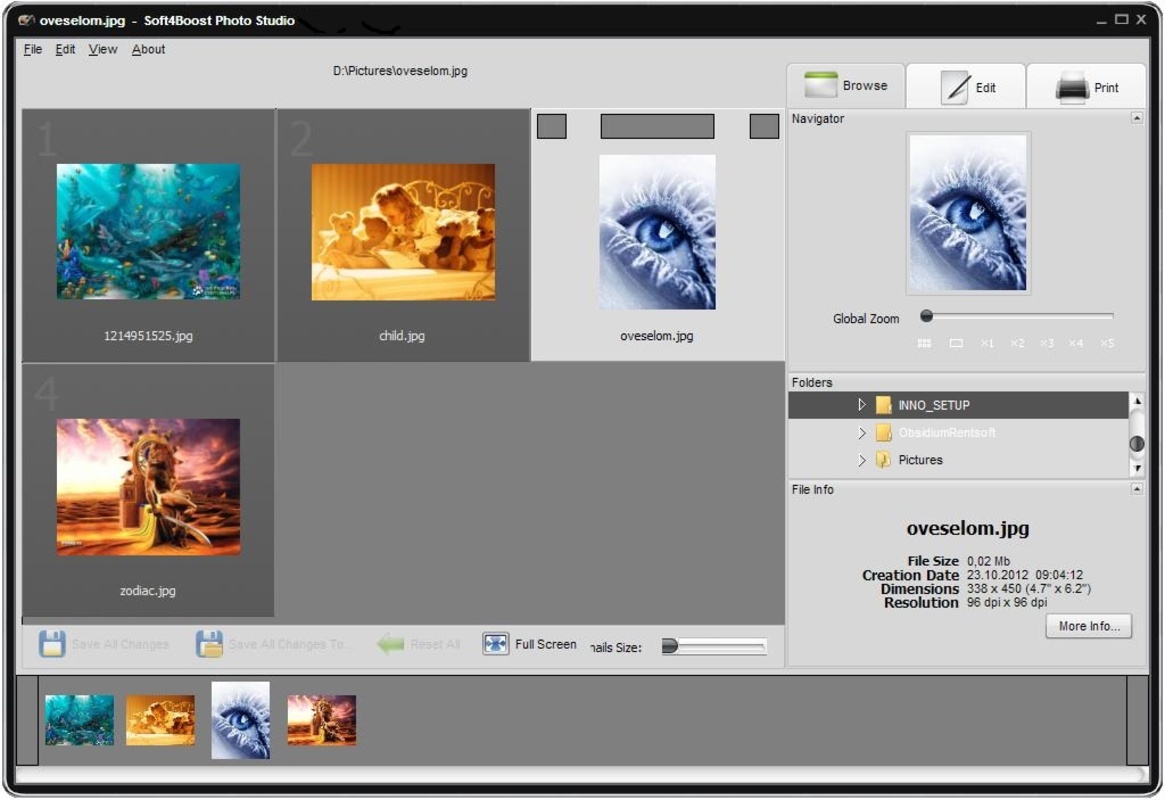 Soft4Boost Photo Studio 8.0.3.609 for Windows Screenshot 1