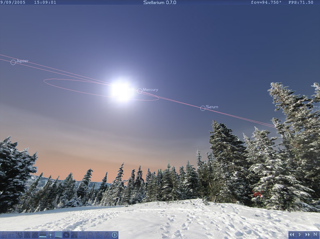 Stellarium 24.1 for Windows Screenshot 3