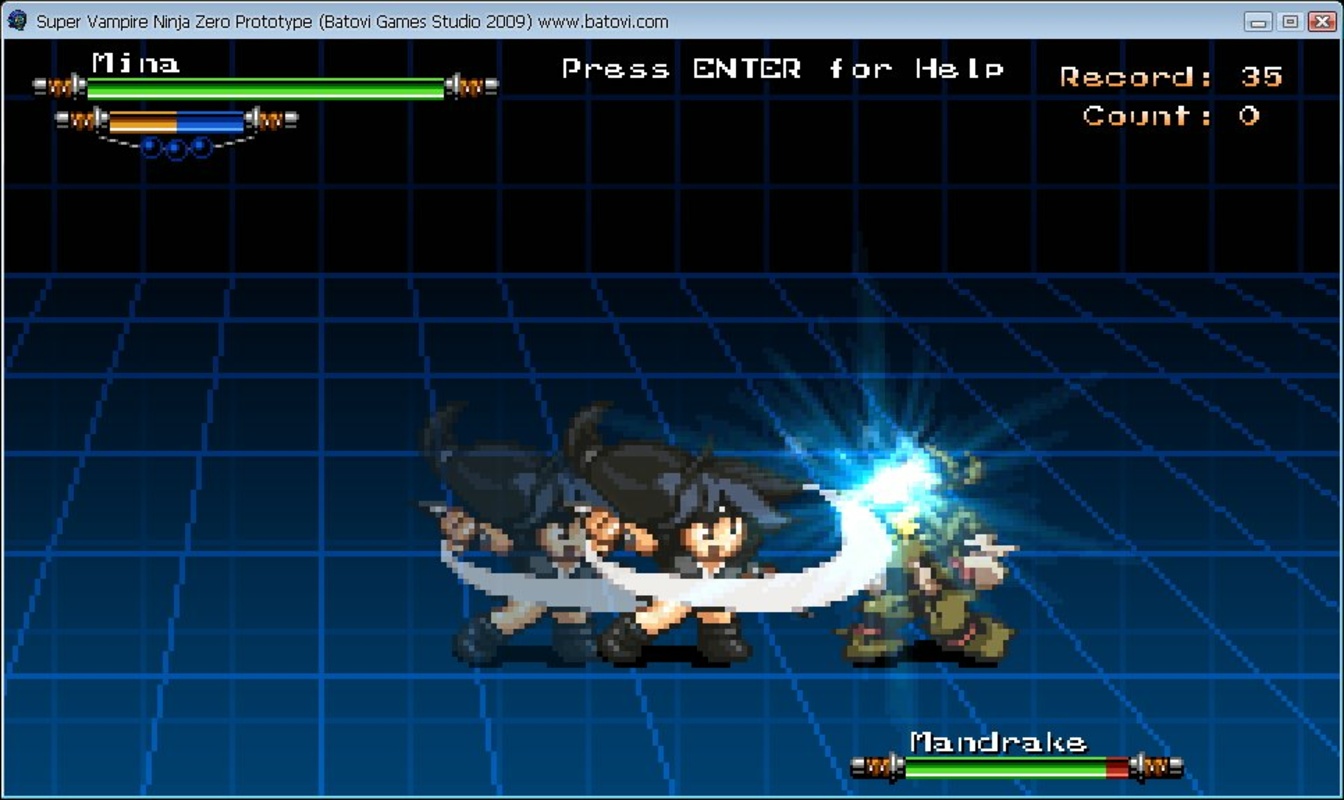 Super Vampire Ninja Zero  for Windows Screenshot 1