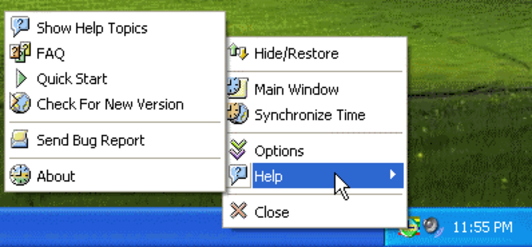 TimeLeft 3.62 for Windows Screenshot 1