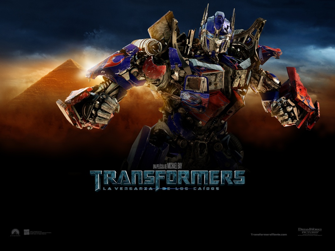 Transformers 2 Fondo de escritorio Optimus Prime feature