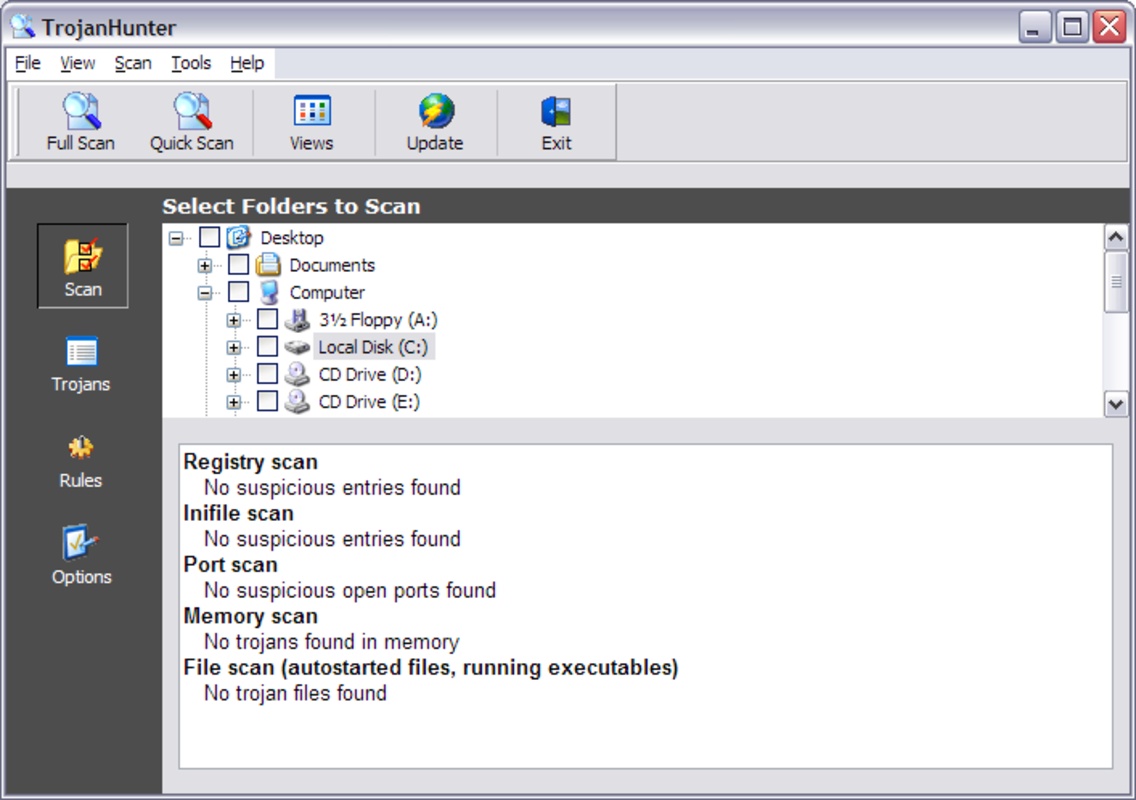TrojanHunter 6.0 for Windows Screenshot 1