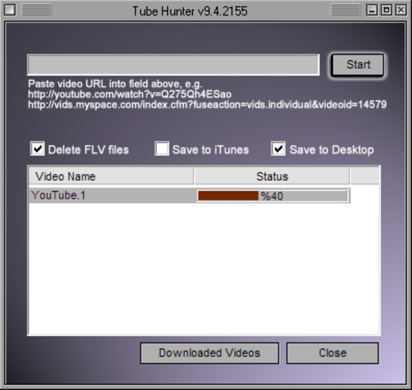 TubeHunter Ultra 4.31 feature