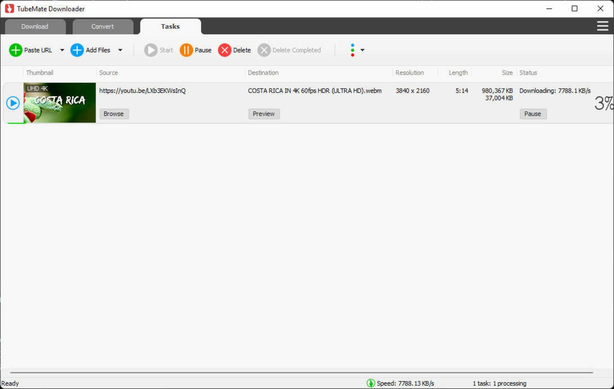 TubeMate Video Downloader 5.15.7 for Windows Screenshot 1