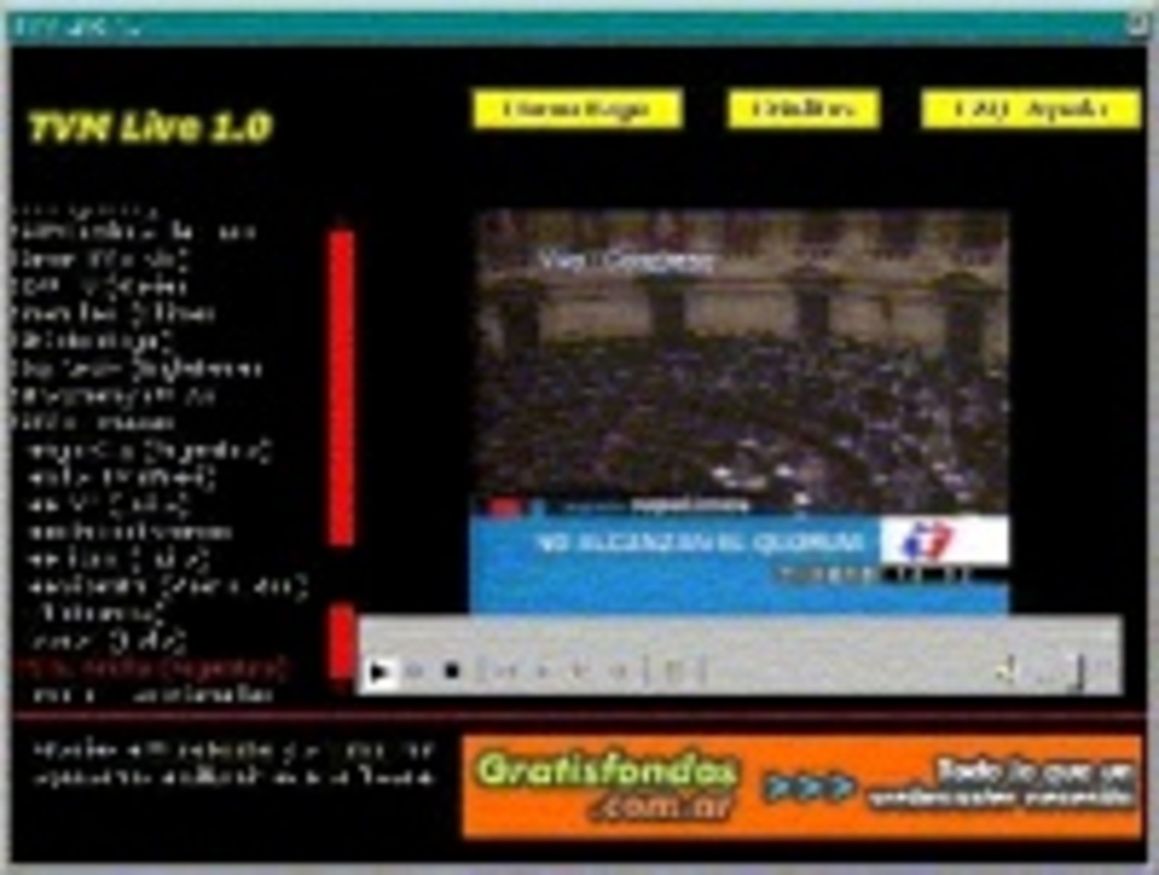 TVM Live 1.0 for Windows Screenshot 1