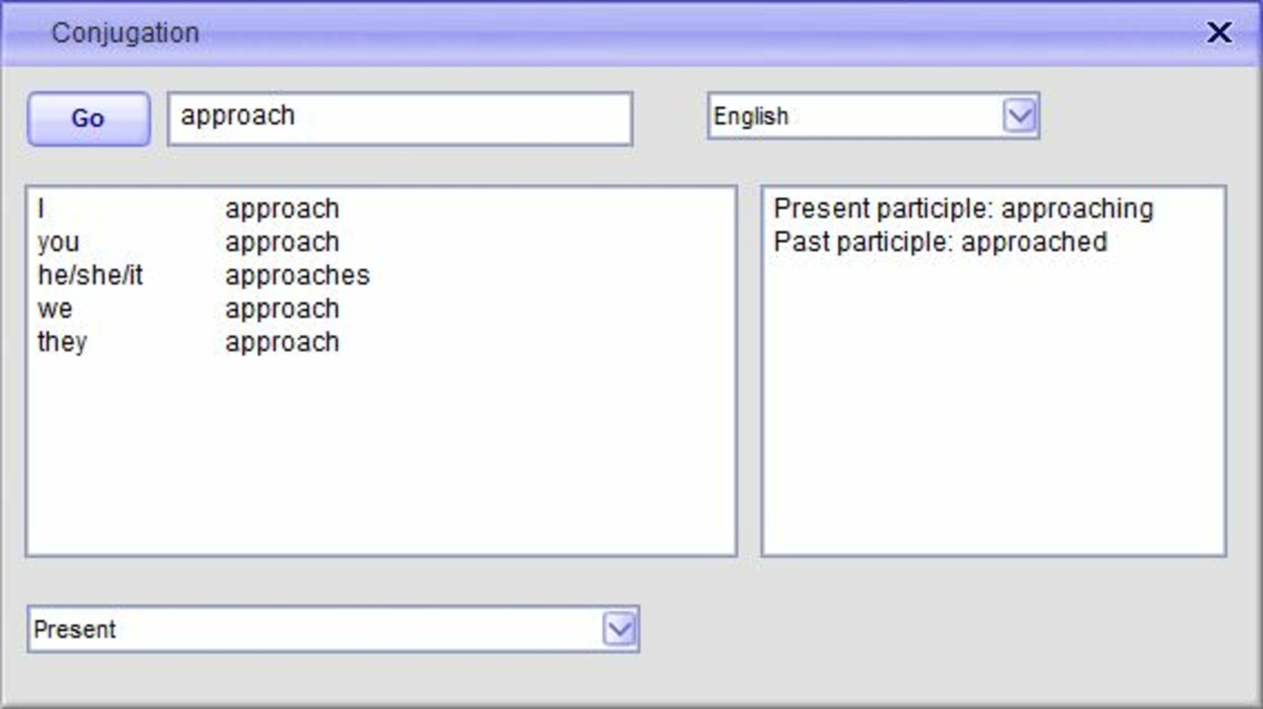 Ultralingua espanol-ingles 6.1 for Windows Screenshot 1
