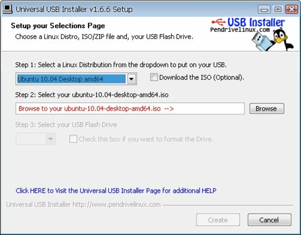 Universal USB Installer 2.0.2.2 for Windows Screenshot 3