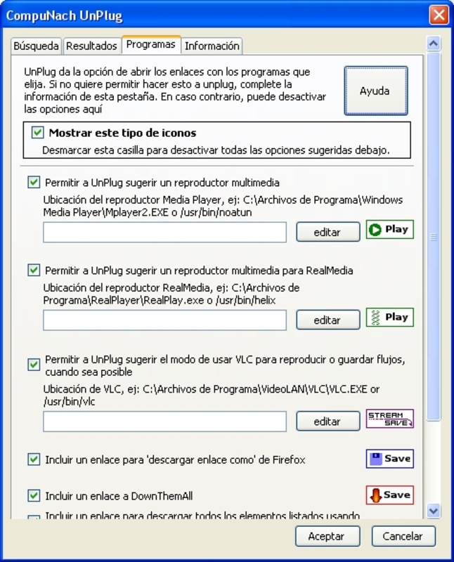 UnPlug Extension 1.6.06 for Windows Screenshot 1