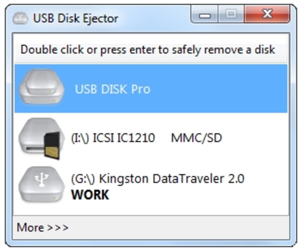 USB Disk Ejector 1.3.0.3 for Windows Screenshot 1