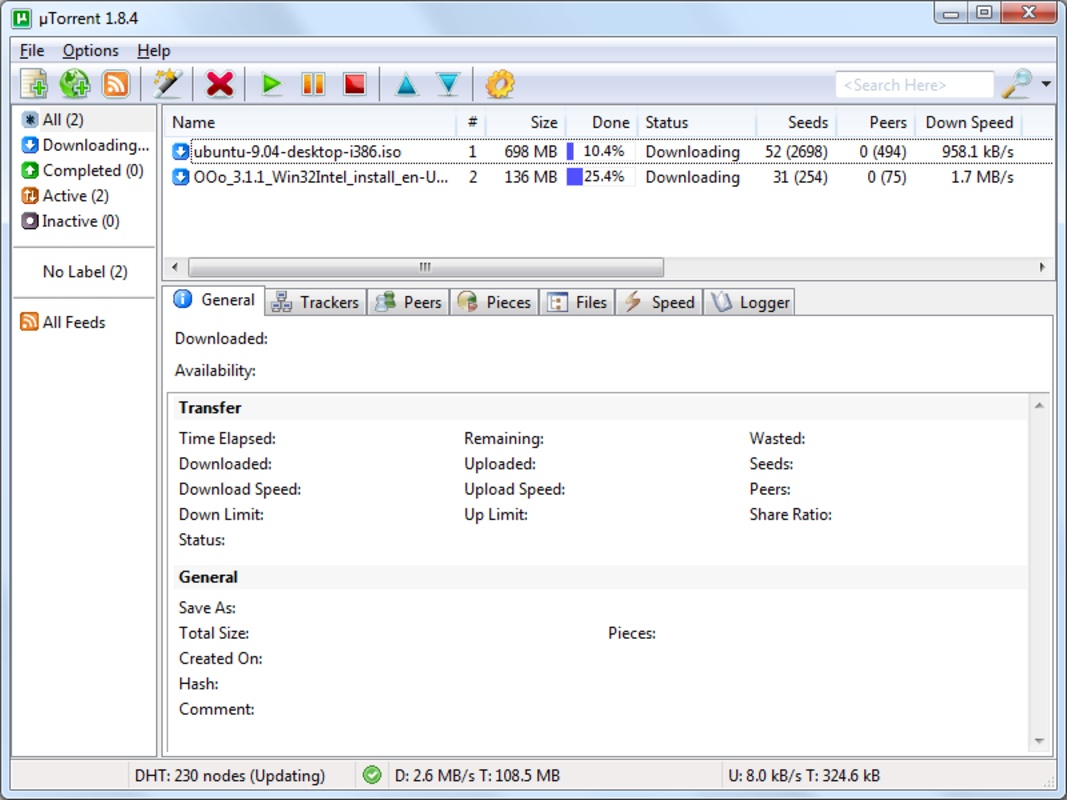 uTorrent Portable 3.5.5.46348 for Windows Screenshot 1