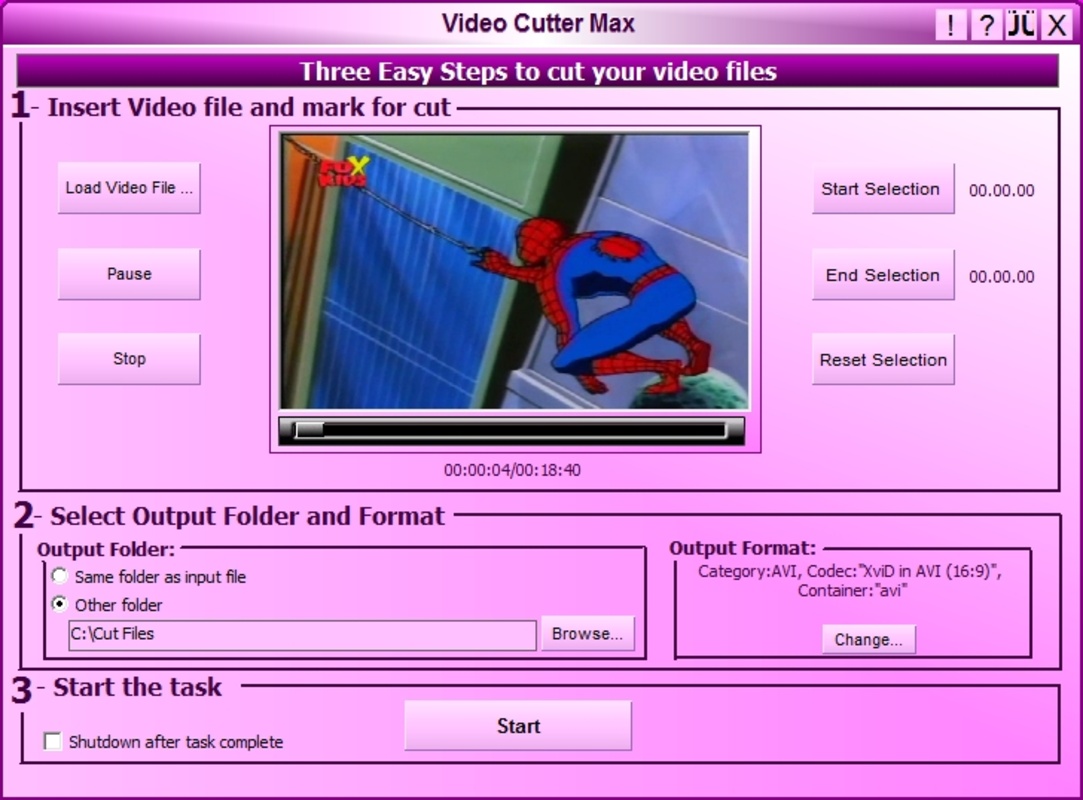 Video Cutter Max 4.3.0.4 for Windows Screenshot 1