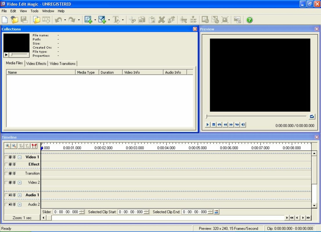 Video Edit Magic 4.47 for Windows Screenshot 1