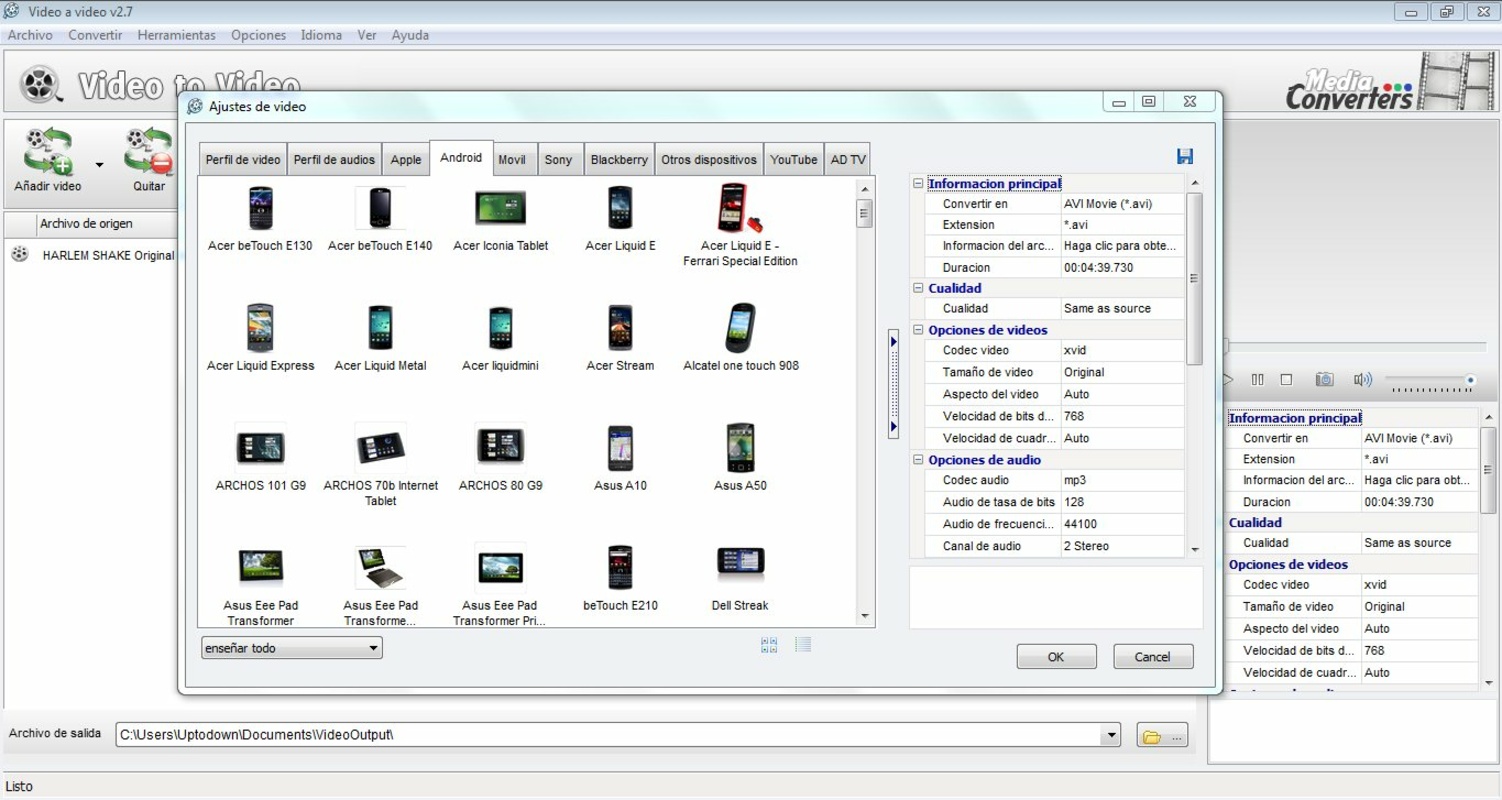 Video to Video Converter 2.9.6.10 for Windows Screenshot 3