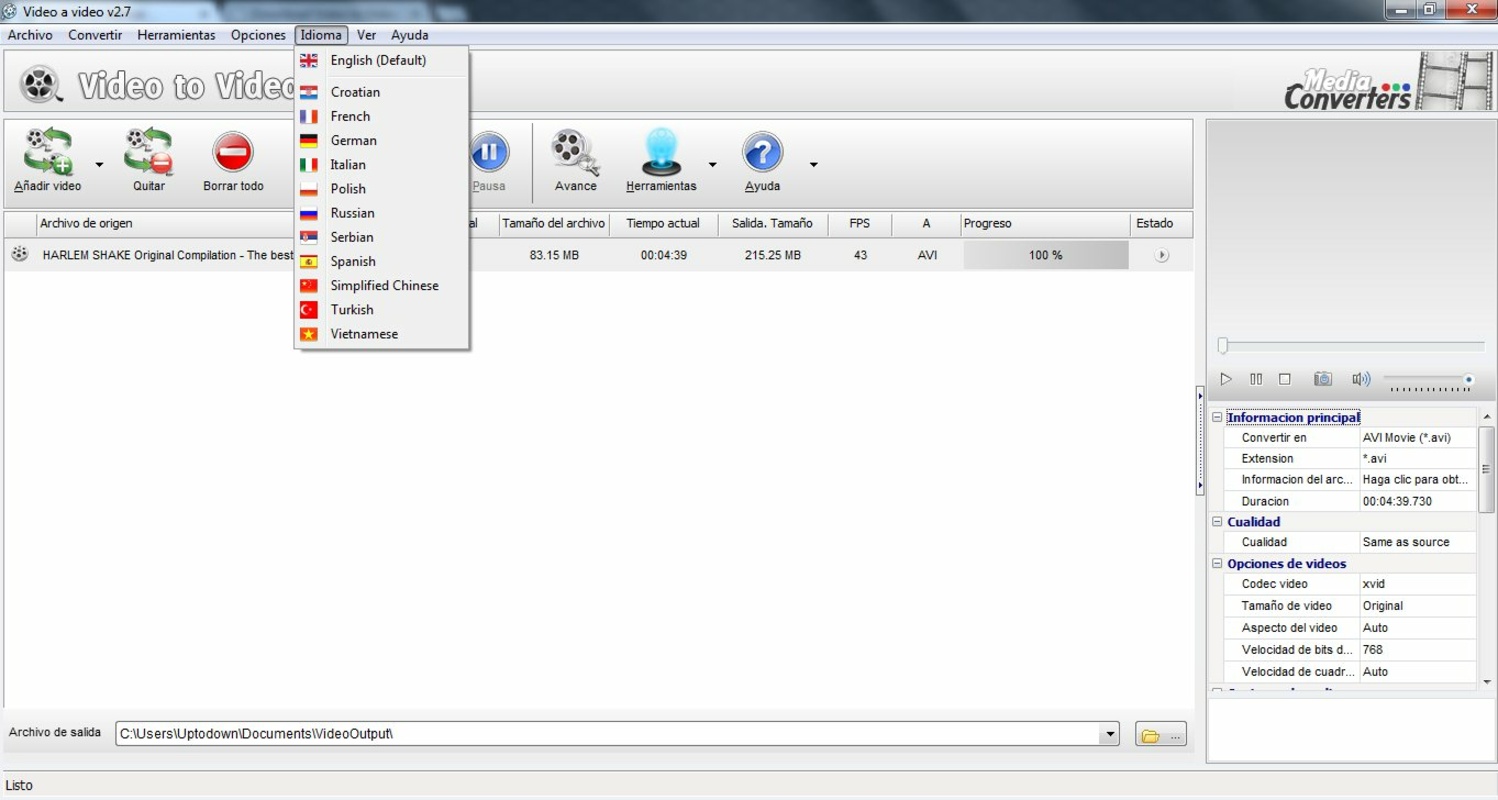Video to Video Converter 2.9.6.10 for Windows Screenshot 5