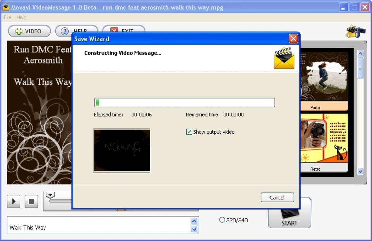 VideoMessage 3.0 for Windows Screenshot 1