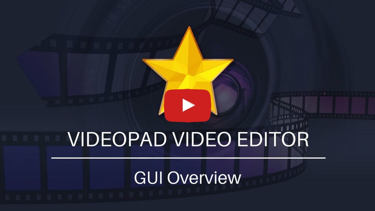 VideoPad Video Editor and Movie Maker Free 16.08 feature