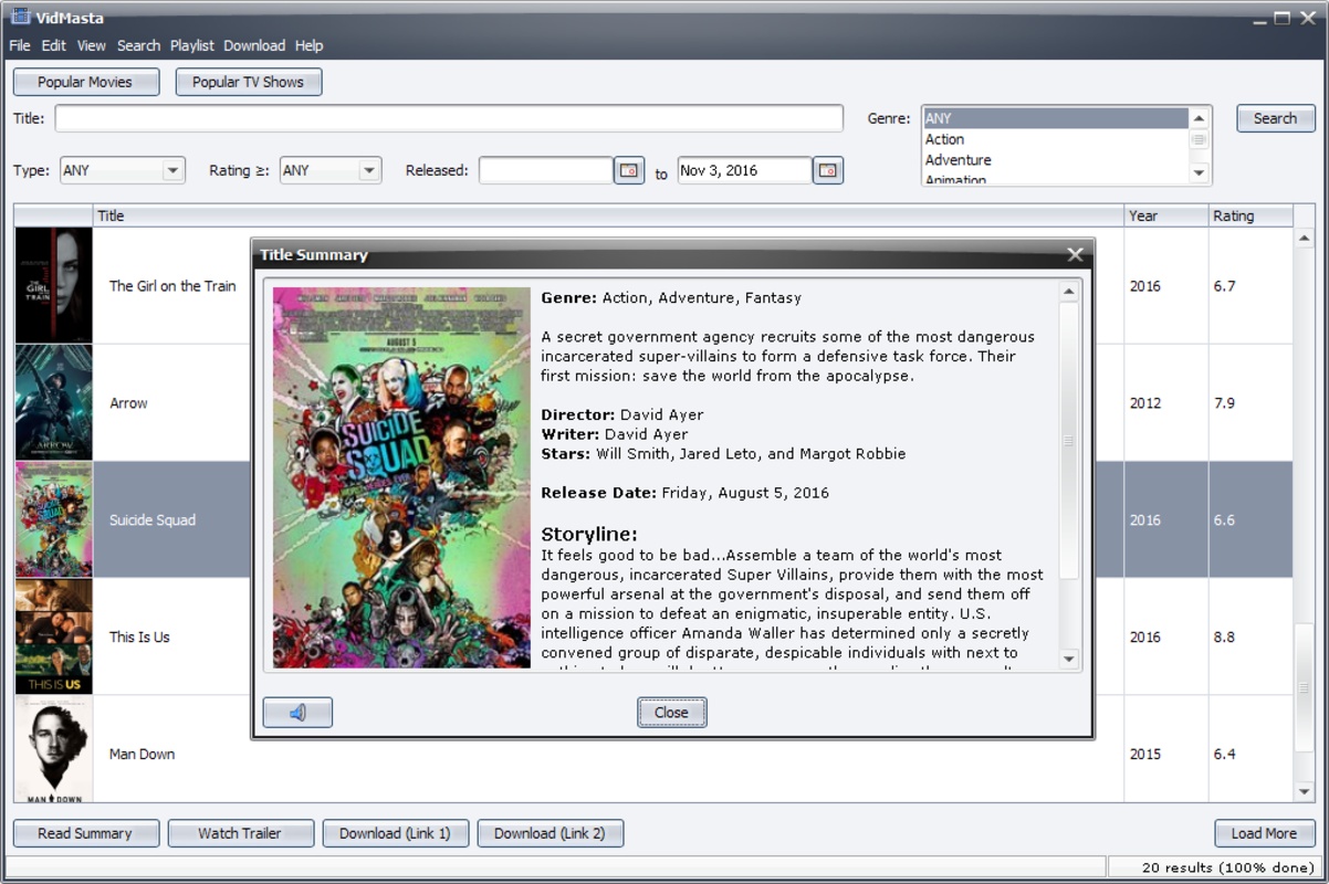 VidMasta 29.0 for Windows Screenshot 1