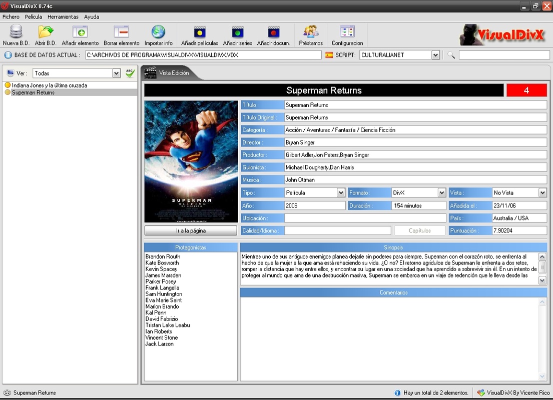 Visual DivX 0.85 for Windows Screenshot 1